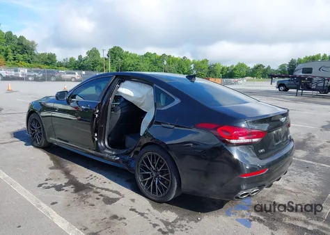 2018 Genesis G80 3.3T Sport from USA, damaged, VIN KMHGN4JB7JU262479